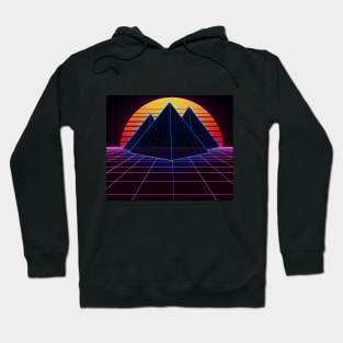 Outrun Pyramids Hoodie